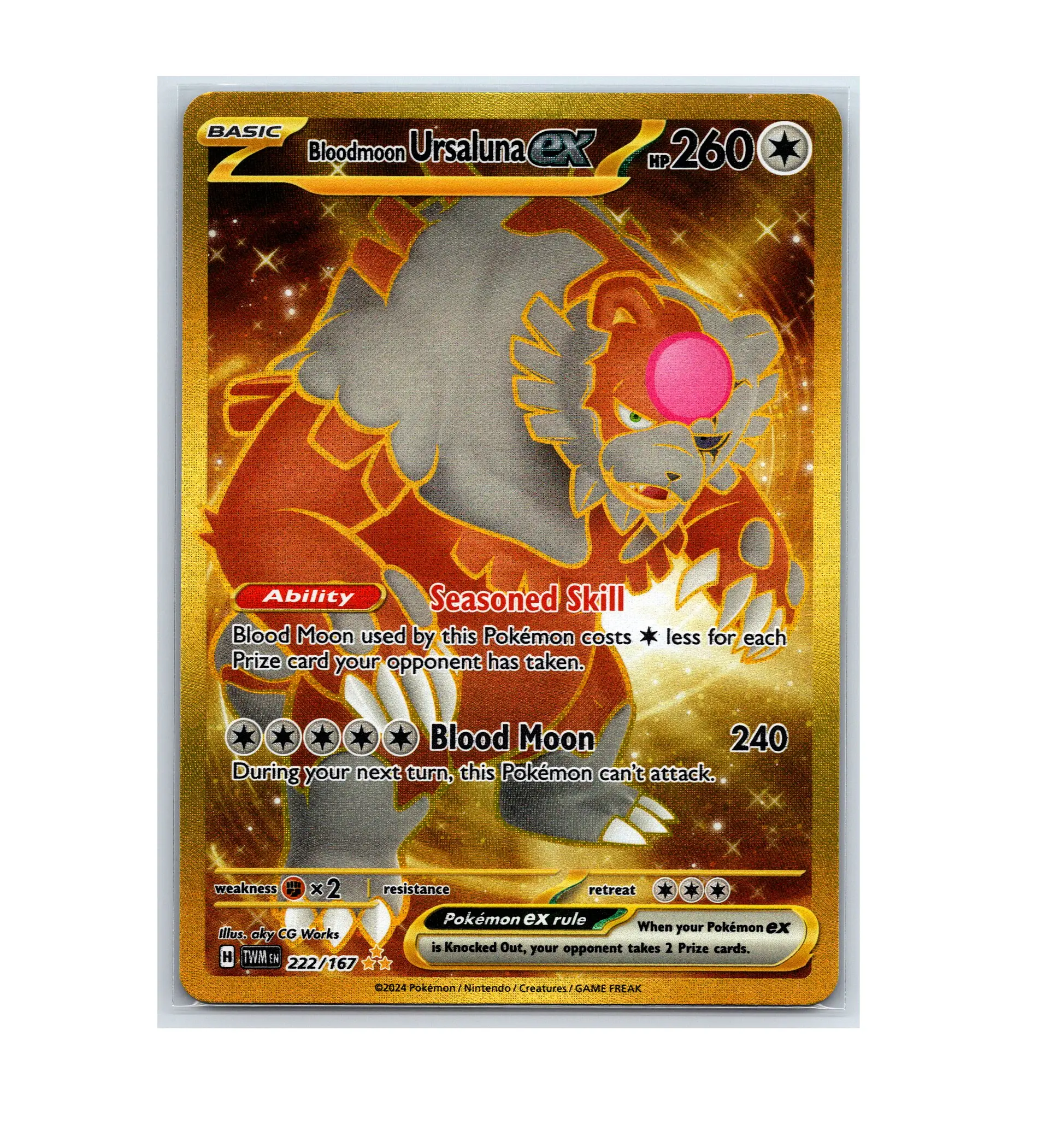 Bloodmoon Ursaluna ex #222 INGLES  1
