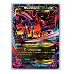 M Garchomp EX #XY168 Lightly Played INGLES
