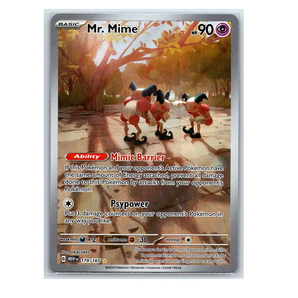 Mr. Mime #179  Lightly Played INGLES