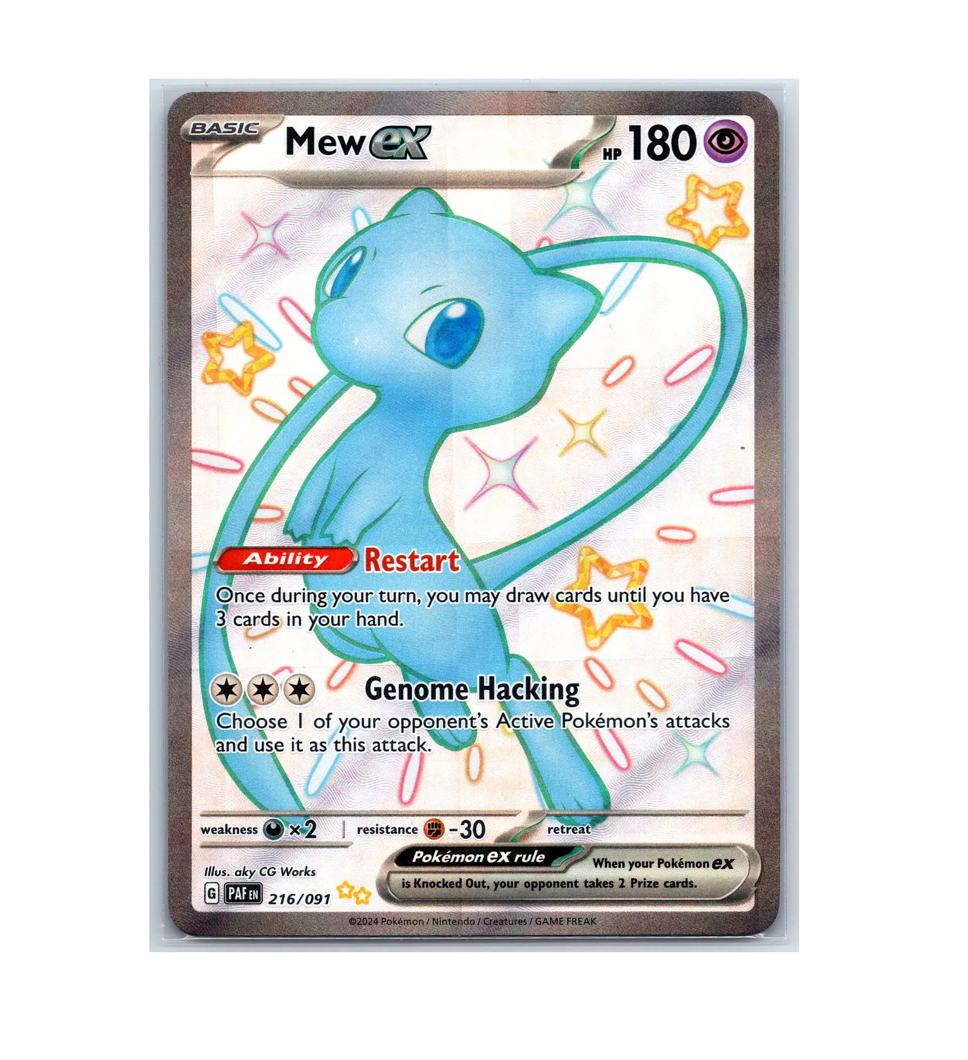 Mew ex #216 INGLES 1