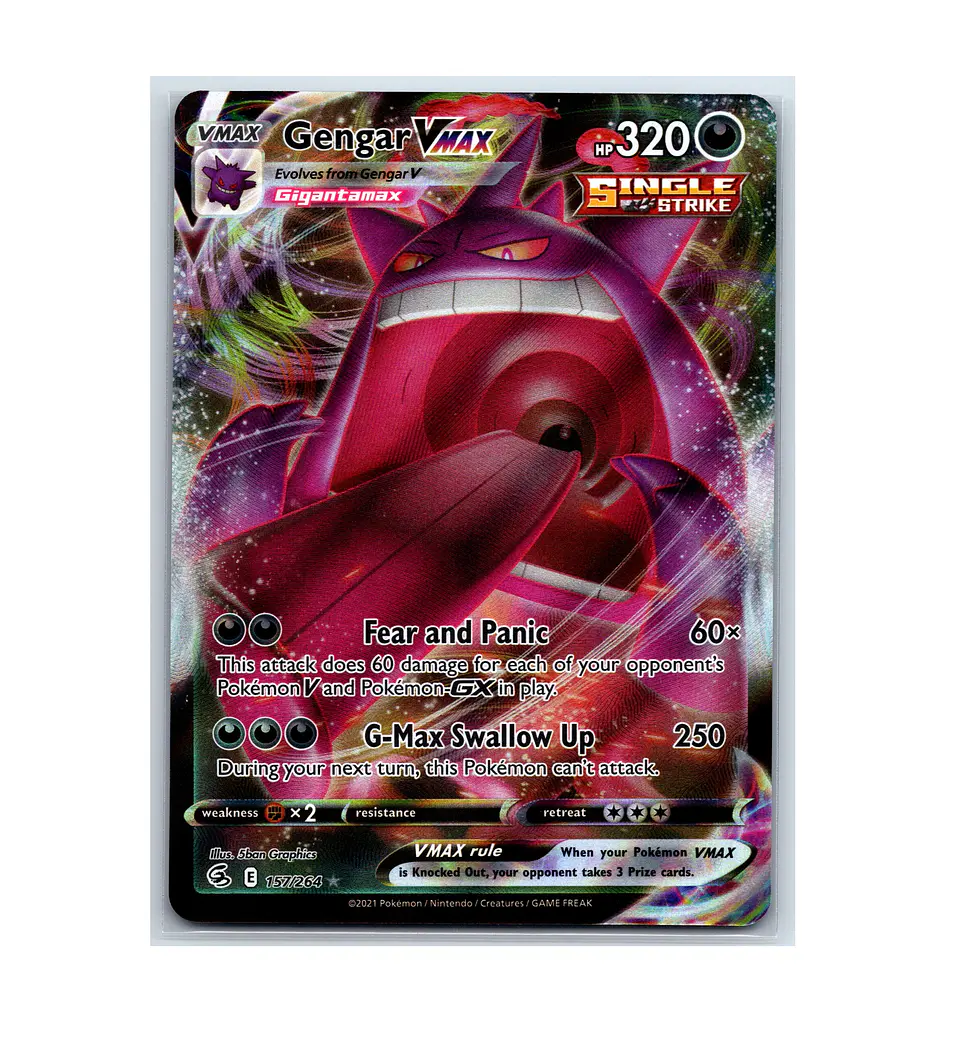 Gengar VMAX #157 INGLES 1
