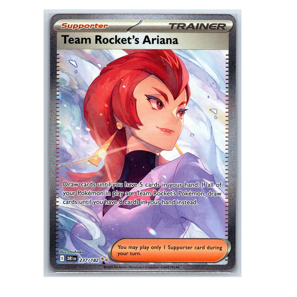 Team Rocket's Ariana #237 INGLES