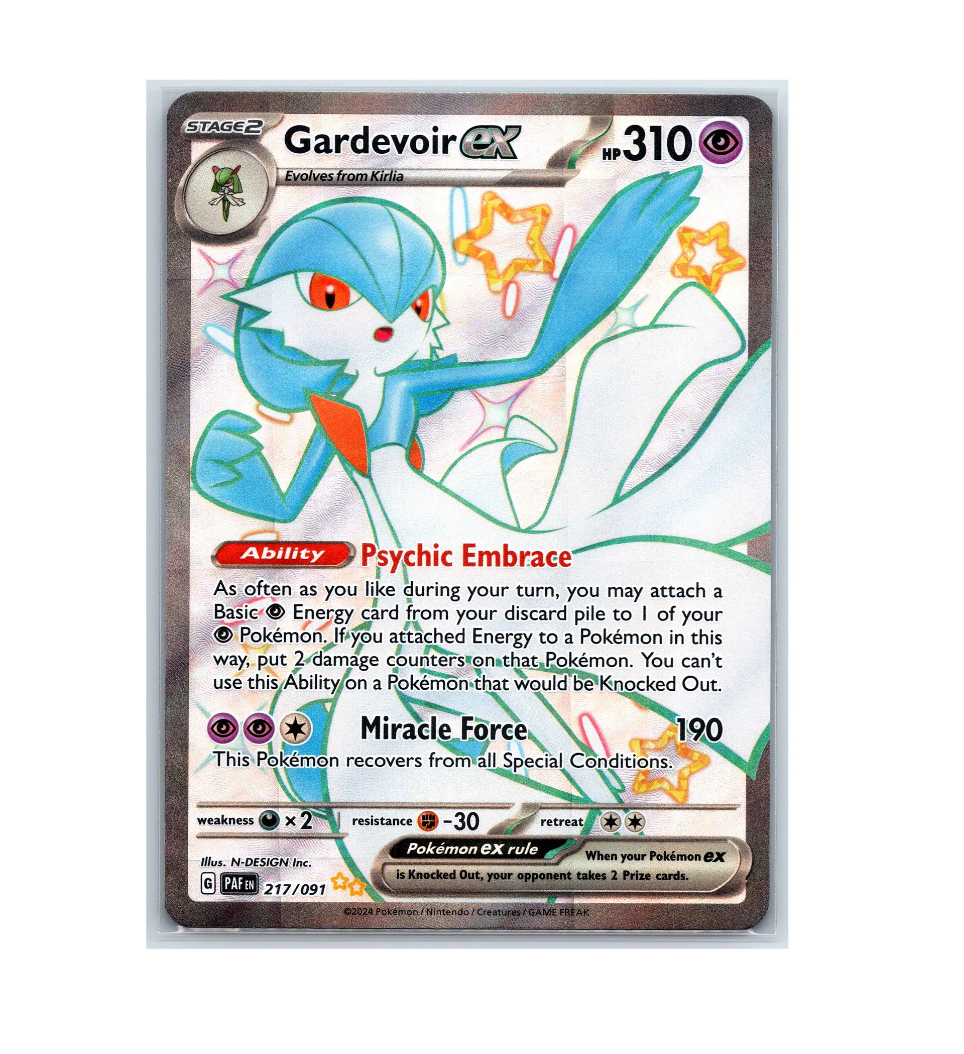 Gardevoir ex #217 INGLES 1