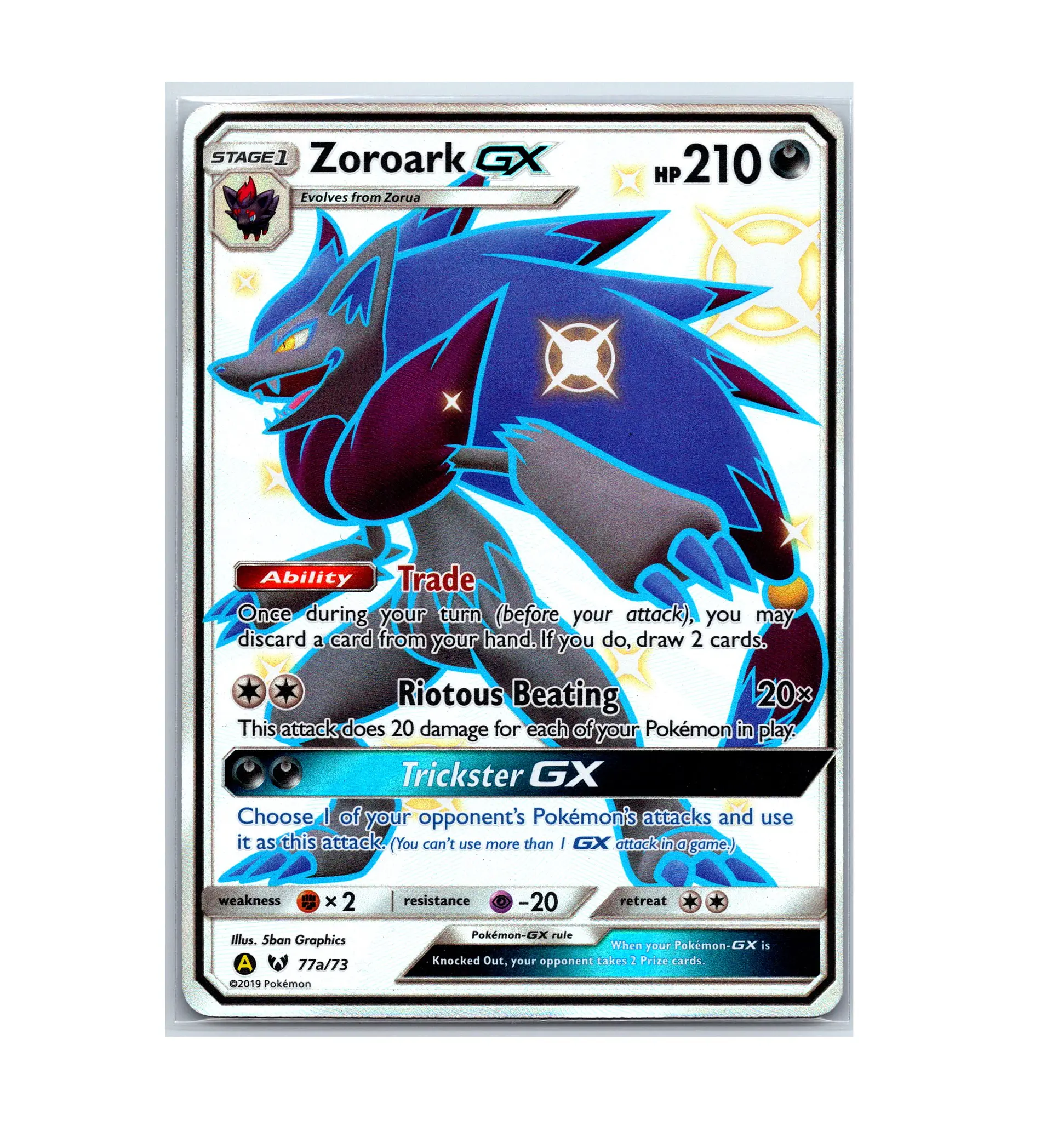 Zoroark GX #77a INGLES 1
