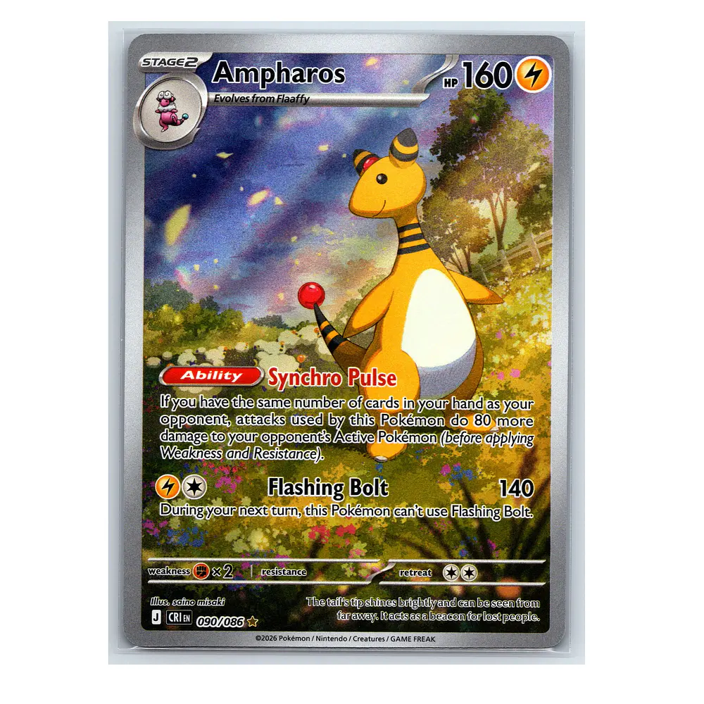 Ampharos #90 INGLES