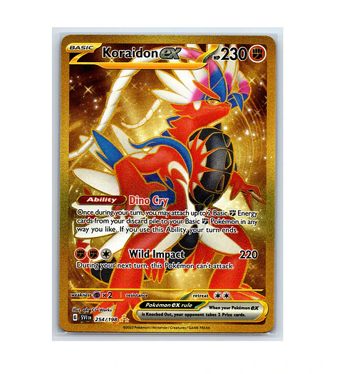 Koraidon ex #254 INGLES