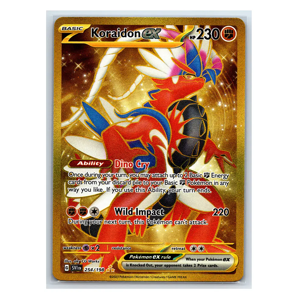 Koraidon ex #254 INGLES