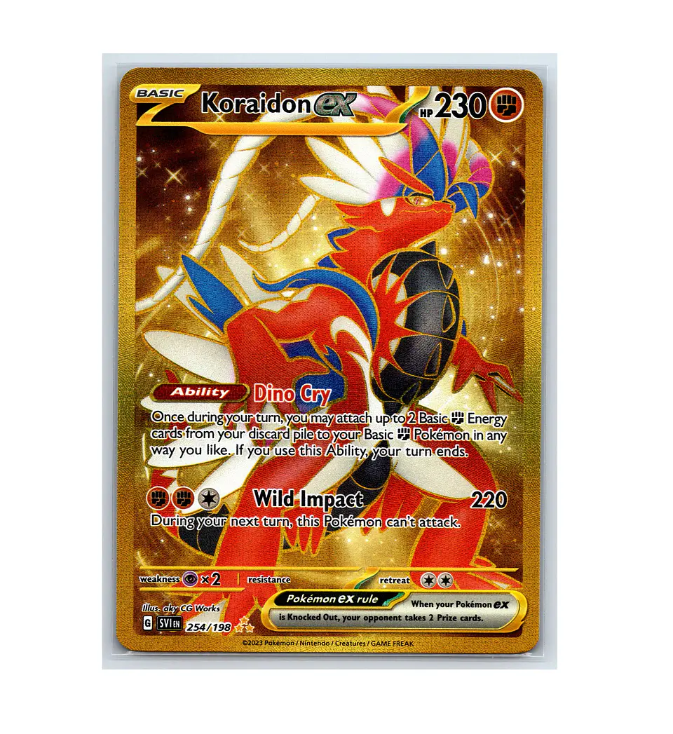 Koraidon ex #254 INGLES 1