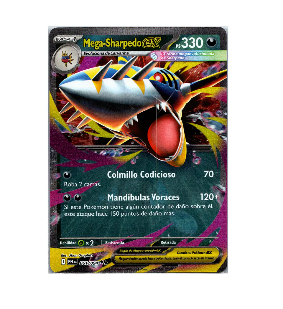 Mega Sharpedo ex #61  1