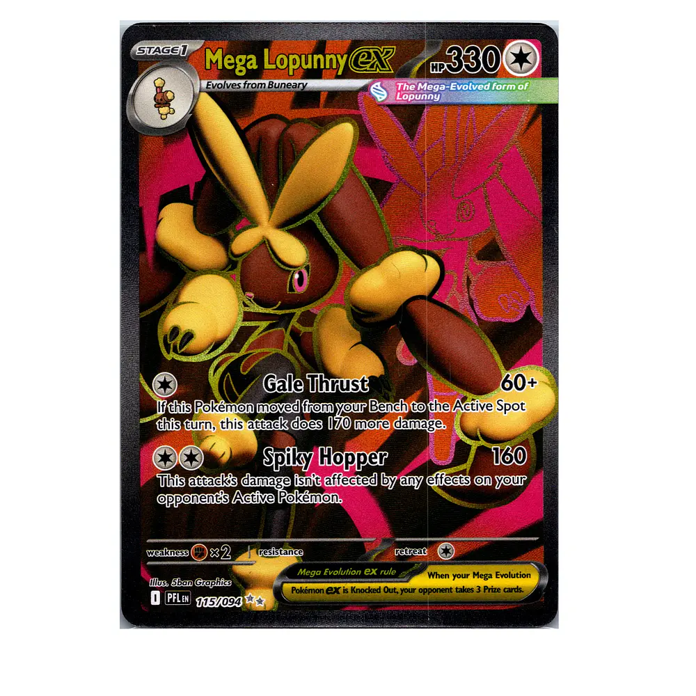 Mega Lopunny ex #115