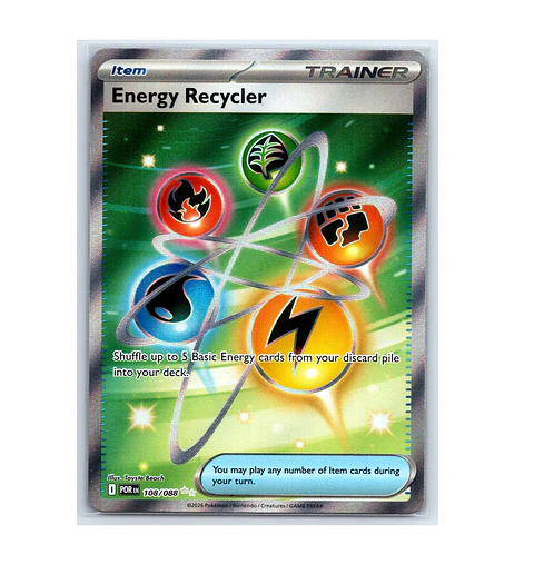 Energy Recycler #108 INGLES