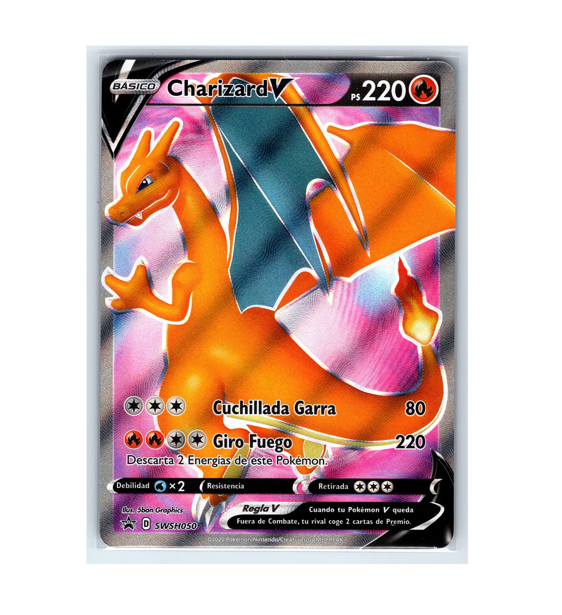 Charizard V #SWSH050 ESPAÑOL 1