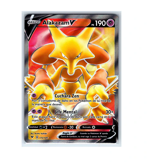 Alakazam V #172 Español