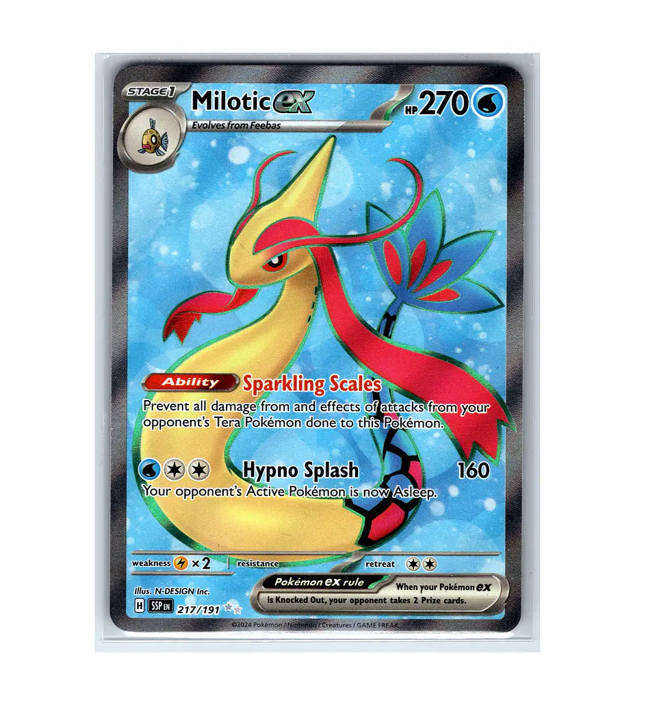 Milotic ex #217 INGLES 1