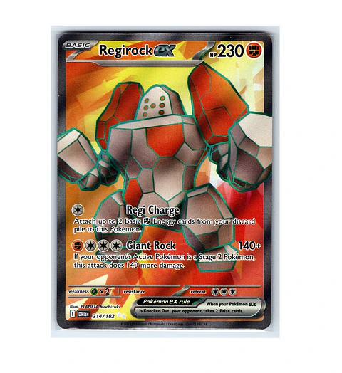 Regirock ex #214 INGLES