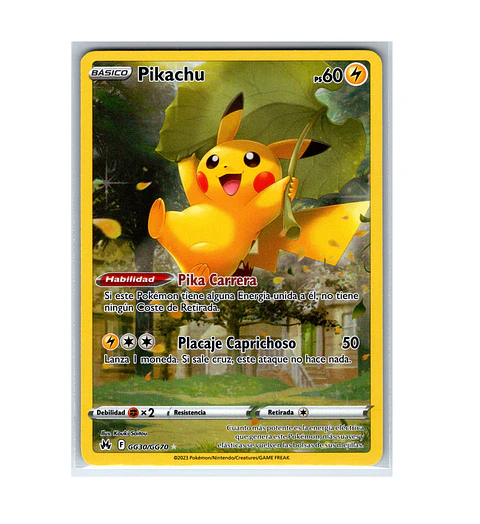 Pikachu #GG30 ESPAÑOL