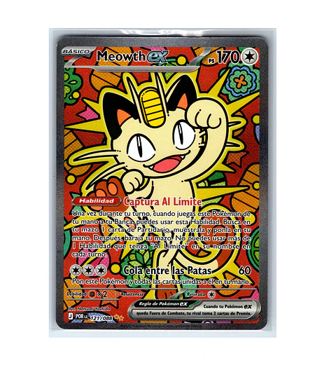 Meowth ex #121 ESPAÑOL