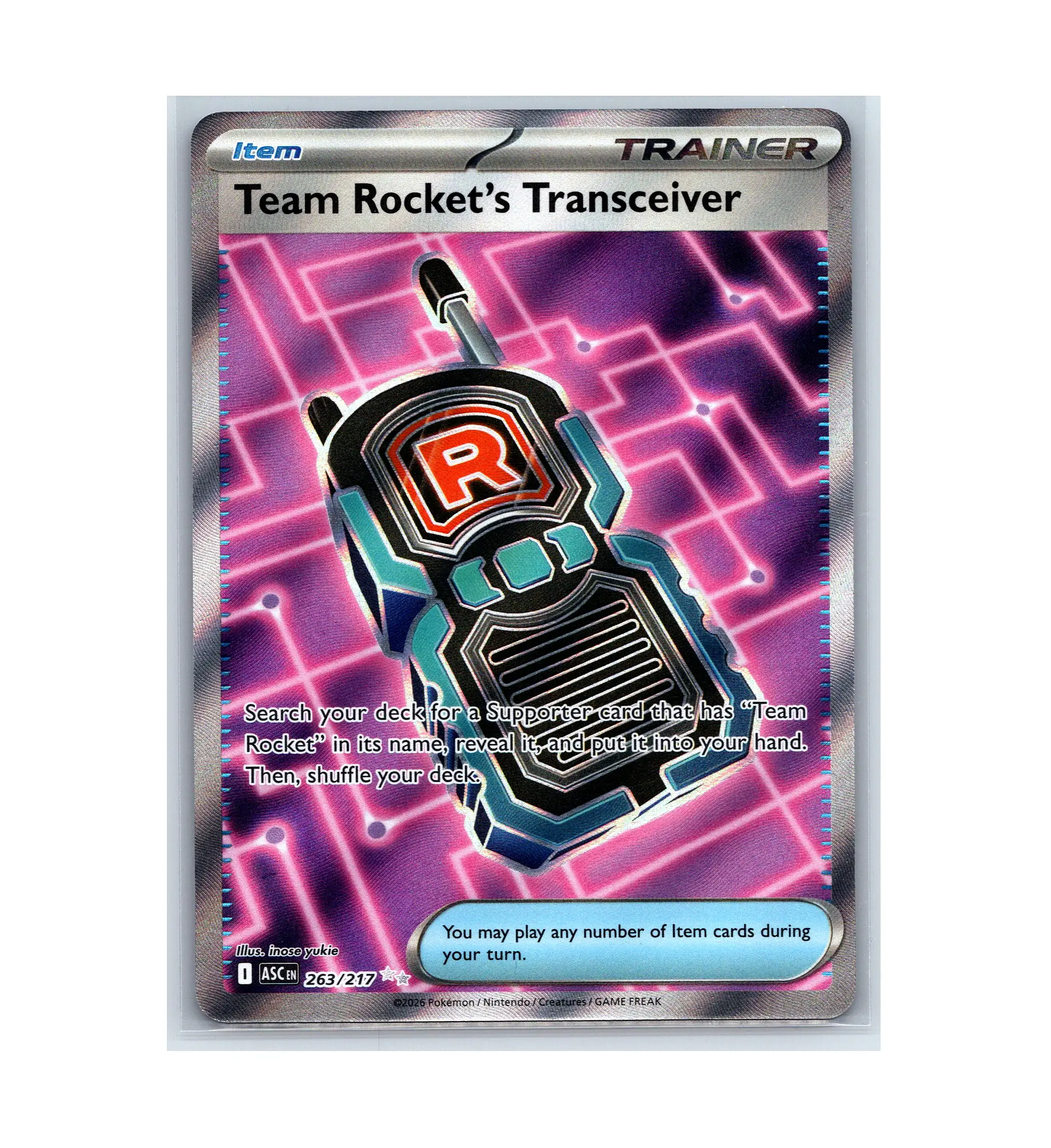 Team Rocket's Transceiver #263 2