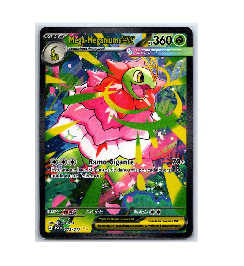 Mega Meganium Ex #272 ESPAÑOL 1