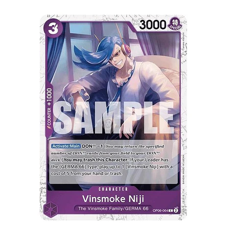 Vinsmoke Niji OP06-064 (Jolly Roger Foil)