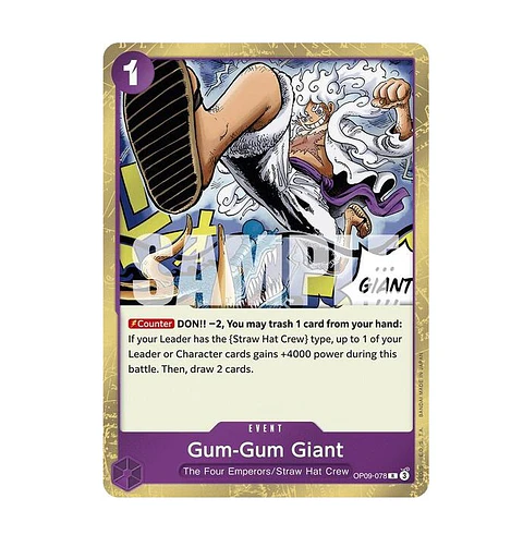 Gum-Gum Giant OP09-078