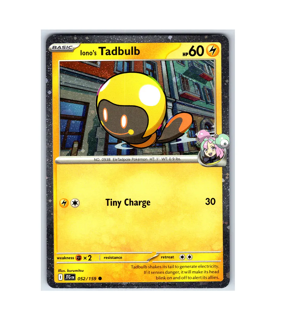 Iono's Tadbulb [Cosmos Holo] #52 INGLES 1