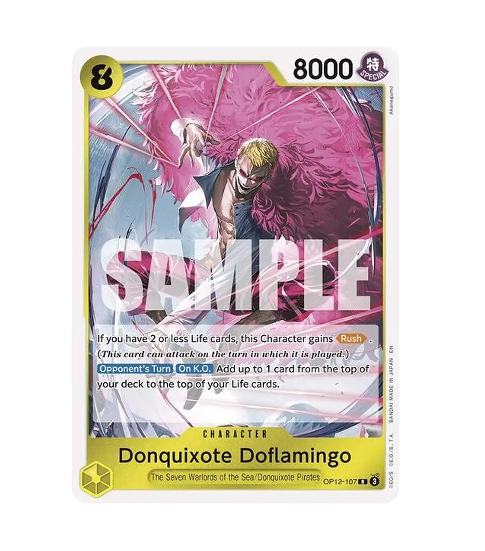 Donquixote Doflamingo OP12-107 1