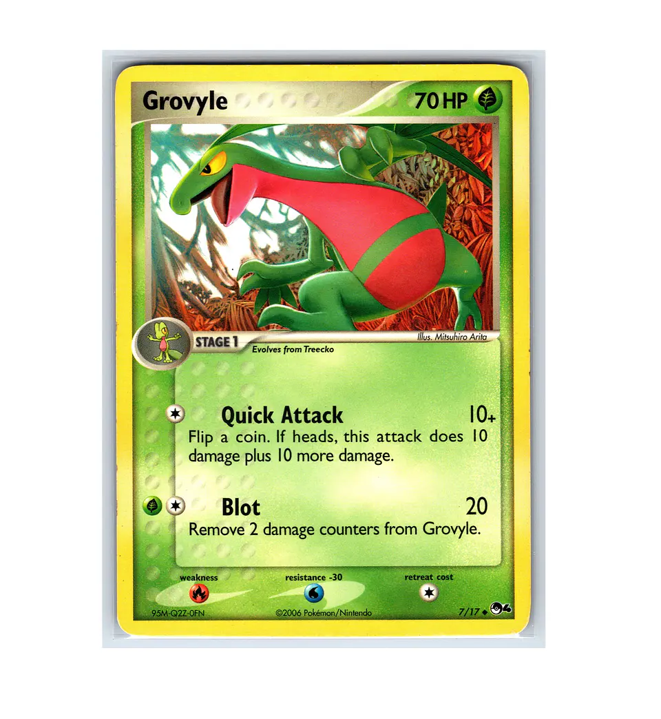 Grovyle #7  INGLES 1
