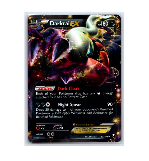 Darkrai EX #63 INGLES