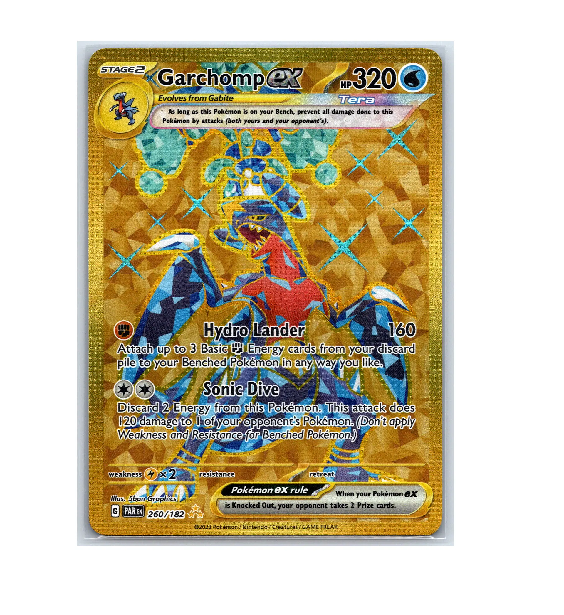 Garchomp ex #260 INGLES 1