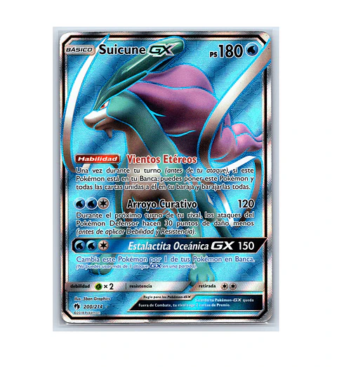 Suicune GX #200 ESPAÑOL
