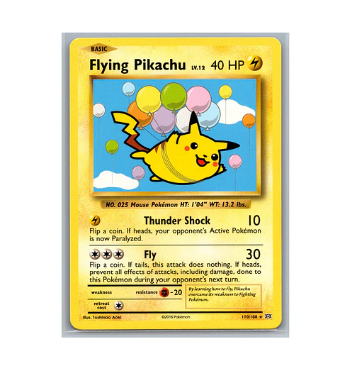 Flying Pikachu #110 INGLES