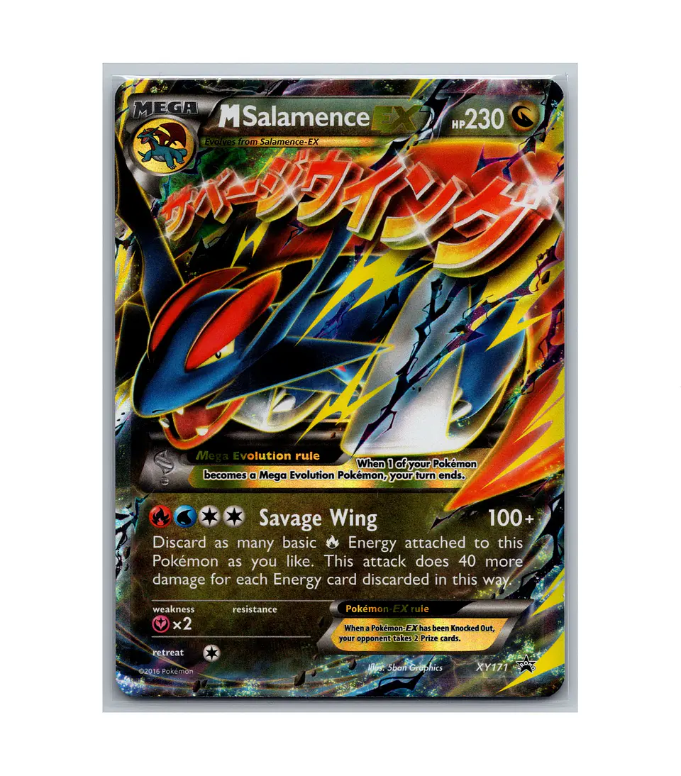 M Salamence EX #XY171 INGLES 1