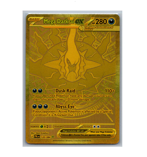 Mega Darkrai ex #120 INGLES