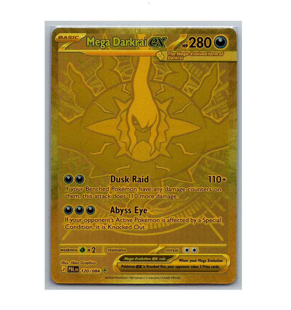 Mega Darkrai ex #120 INGLES 1
