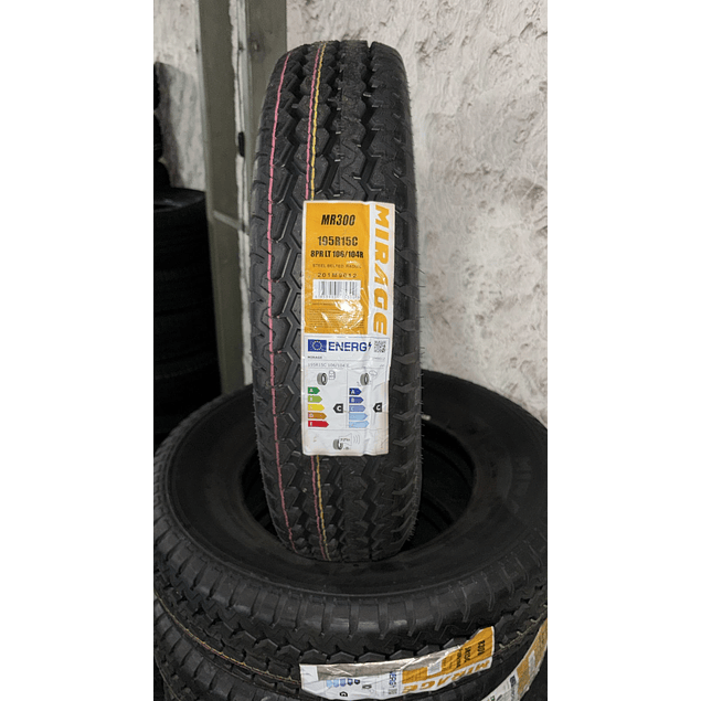 NEUMATICO 195R15C MARCA MIRAGE