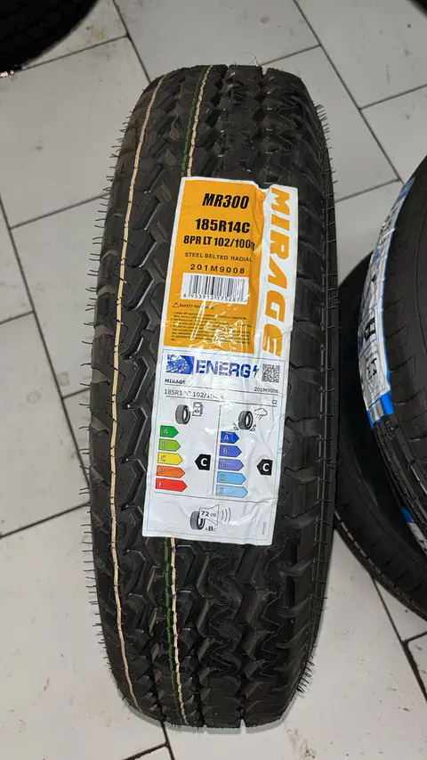 NEUMATICO 185R14C MARCA MIRAGE