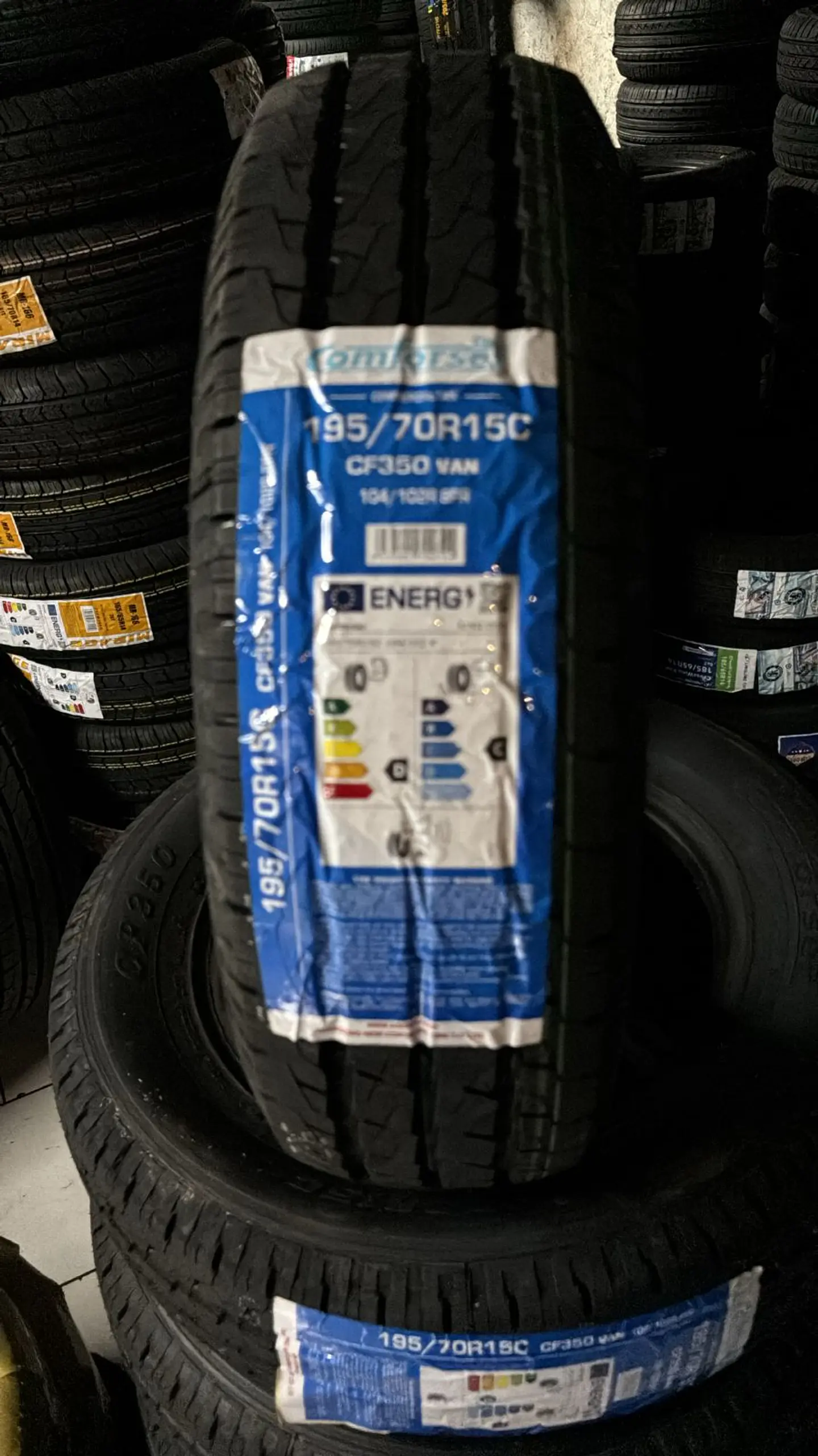 NEUMATICO 195/70R15C MARCA COMFORSER 1