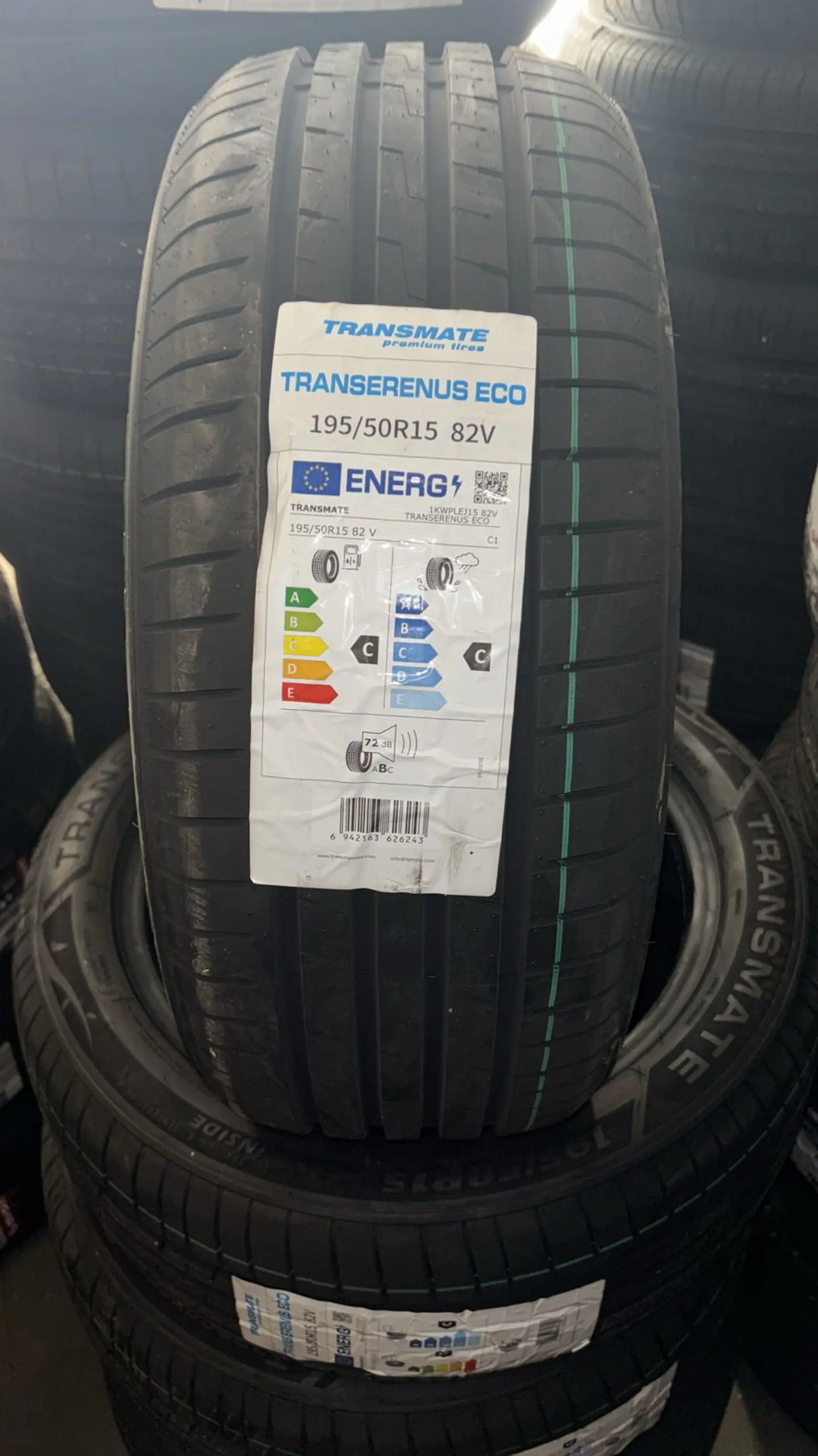 NEUMATICO 195/50R15 MARCA TRANSMATE 1
