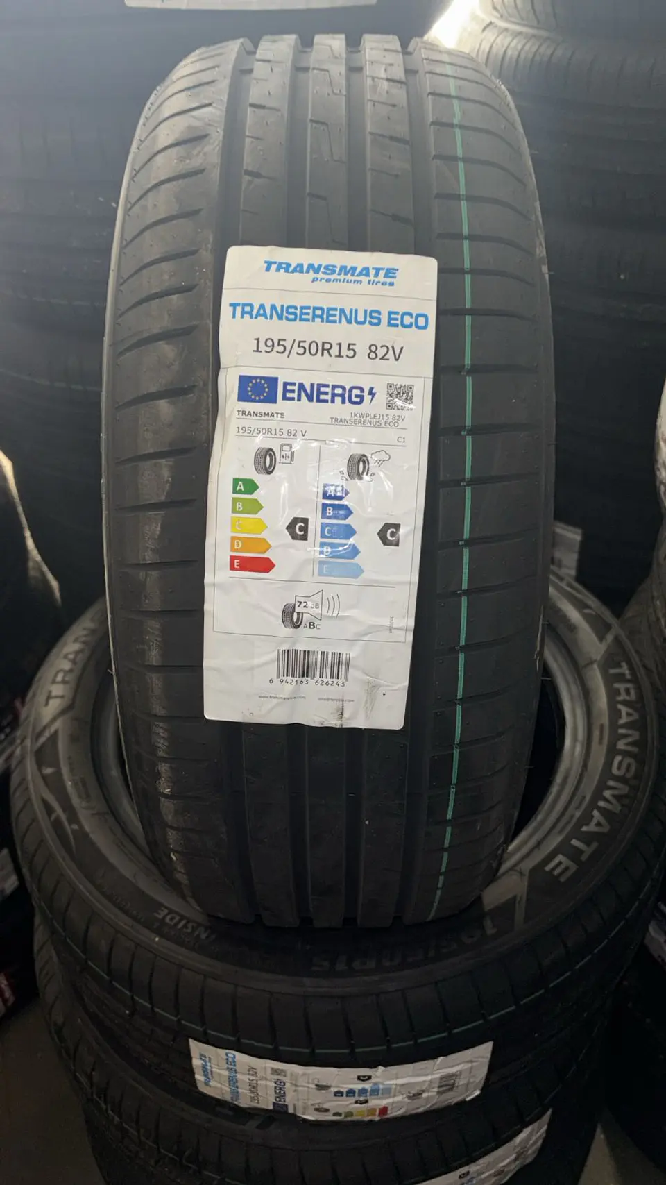 NEUMATICO 195/50R15 MARCA TRANSMATE 1