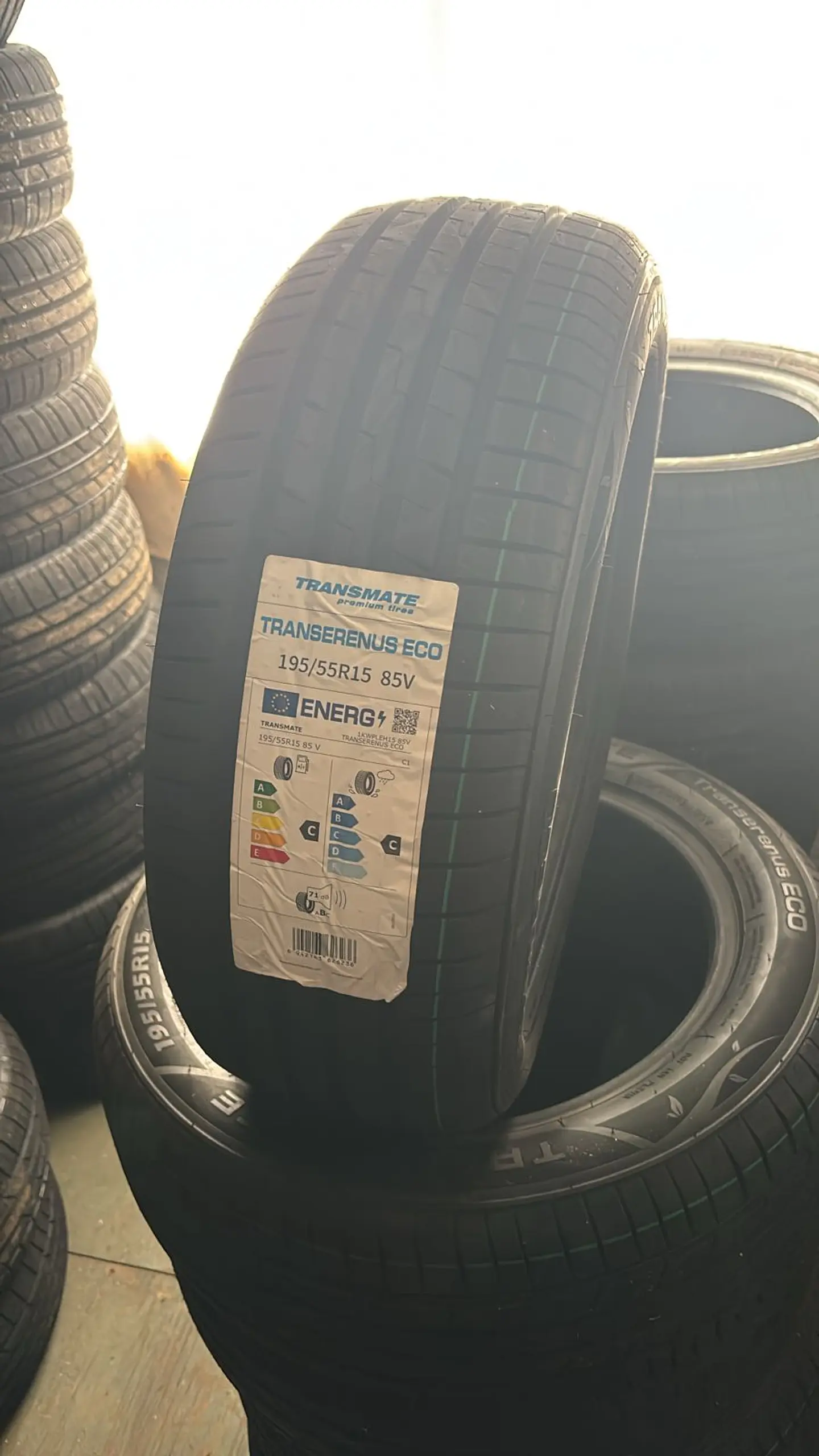 NEUMATICO 195/55R15 MARCA TRANSMATE 1