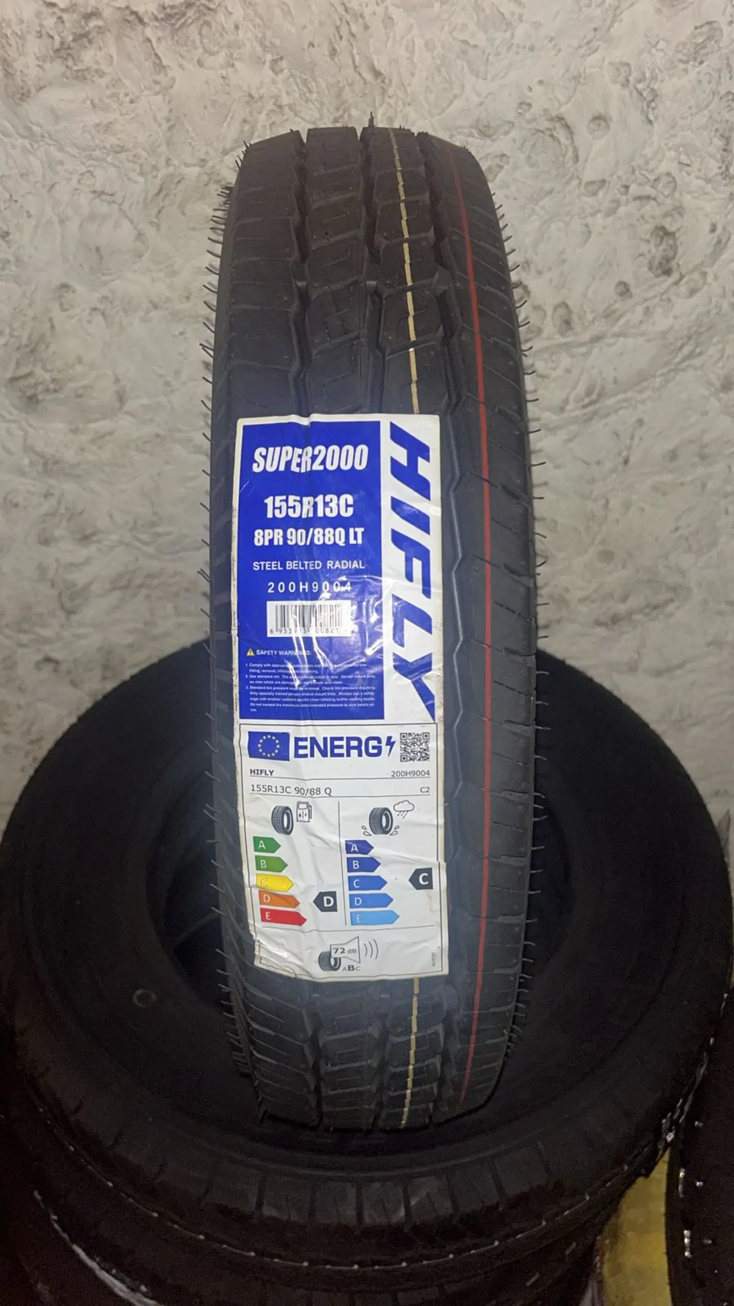 NEUMATICO 155R13C MARCA HIFLY 1