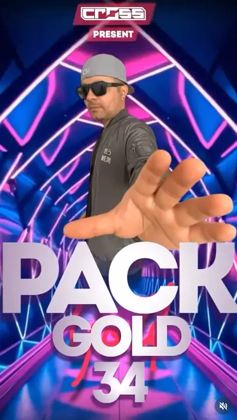 DJ CROSS PACK GOLD 34 
