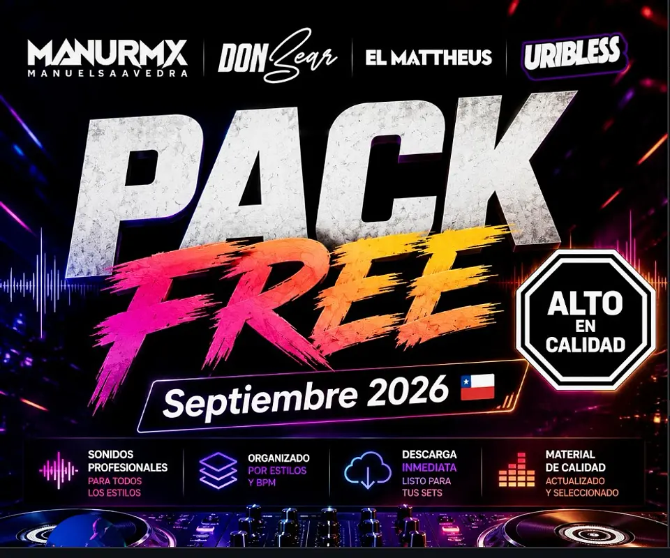 PACK FREE septiembre 2026 🇨🇱  1