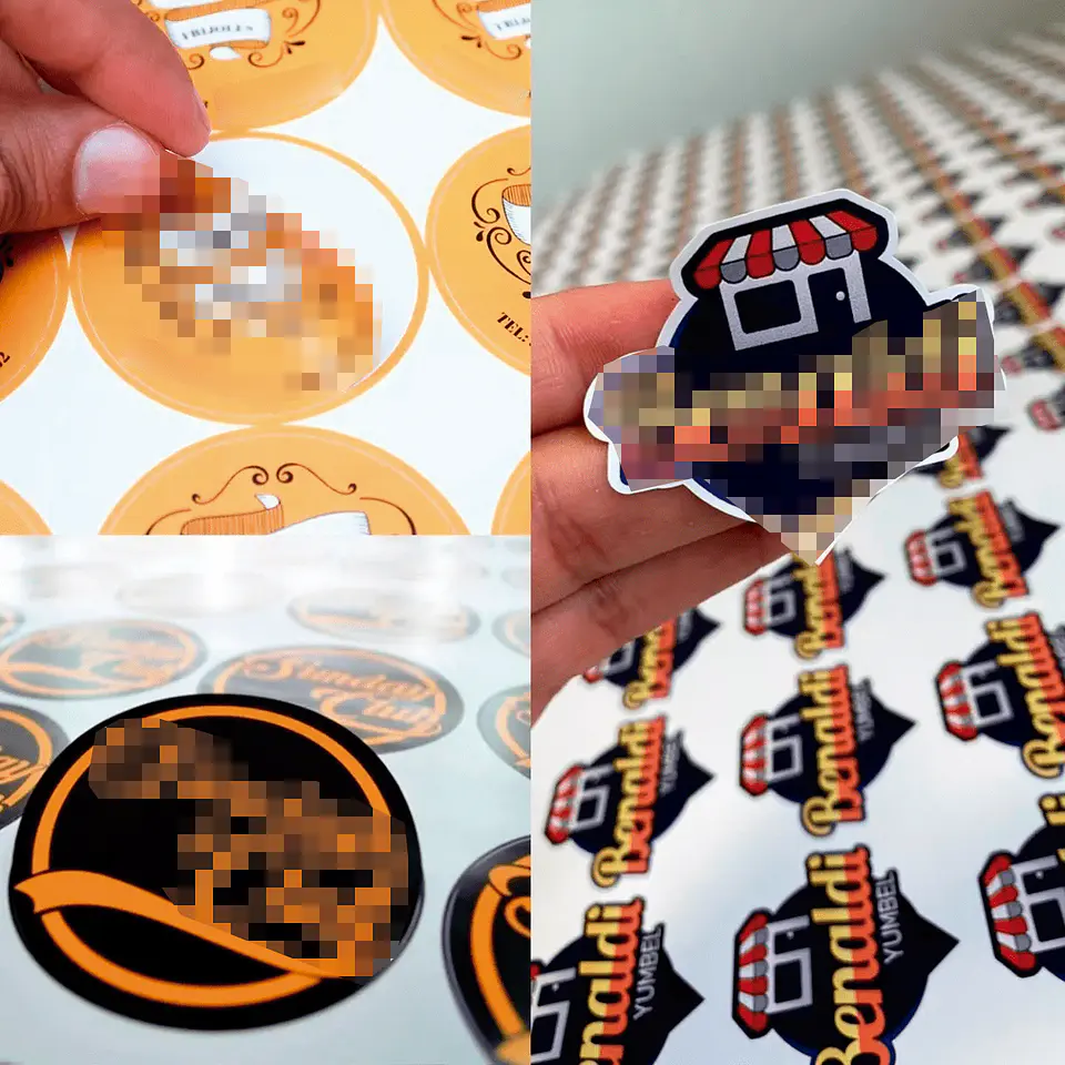 Stickers Adhesivos - 1000 unidades  5