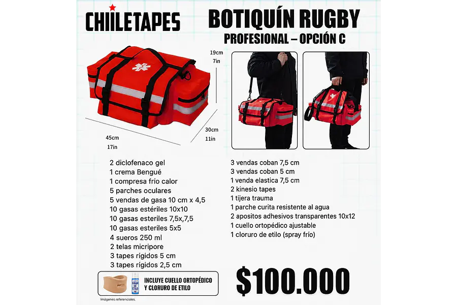 Botiquín Rugby