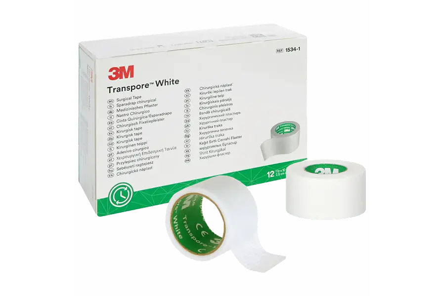 Micropore (Transpore White) 2.5 CM x 9.1 MTS 1534-1
