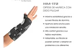 Órtesis de Muñeca con Dedo Pulgar Talla S