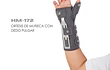 Órtesis de Muñeca con Dedo Pulgar Talla M Mano Derecha