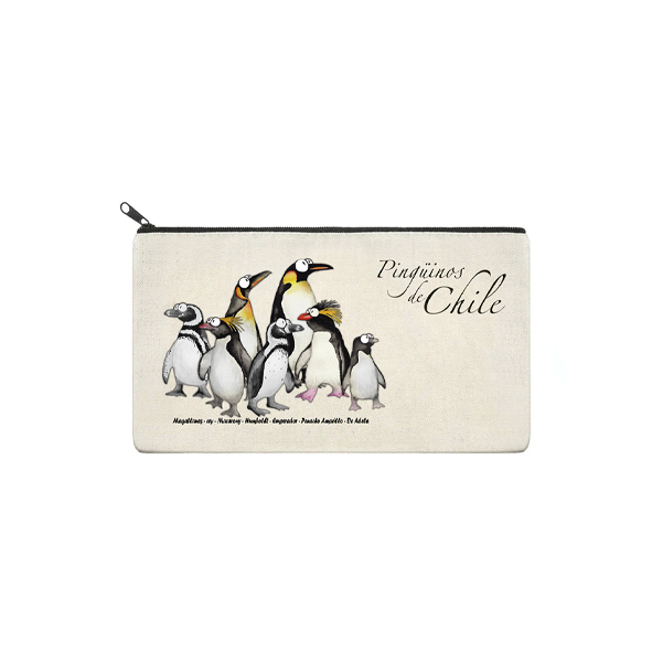 Estuche AE pingüinos de Chile